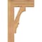 Ekena Millwork Balboa Block Smooth Bracket, Western Red Cedar, 3 1/2"W x 14"D x 22"H BKT04X14X22BOA05SWR - alternate 2